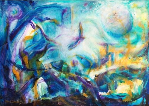 Freedom by Claire Szegvary, Painting for Sale on Select