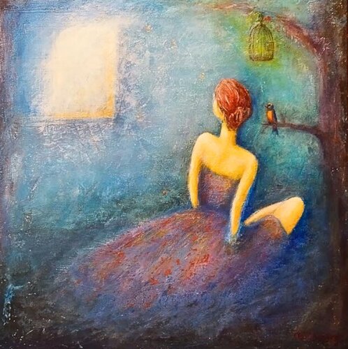My Soul by Claire Szegvary, Painting for Sale on Select