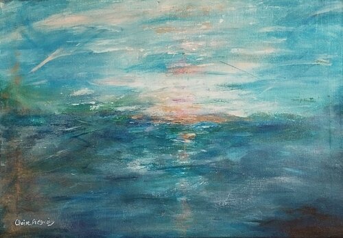 A New Dawn by Claire Szegvary, Painting for Sale on Select
