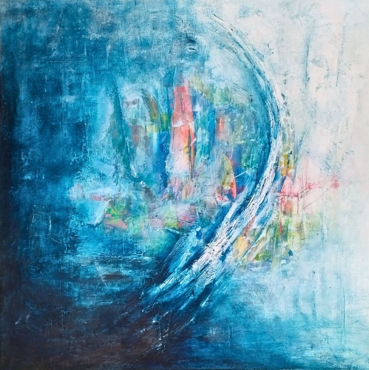Mystic City Claire Szegvary Original painting for sale