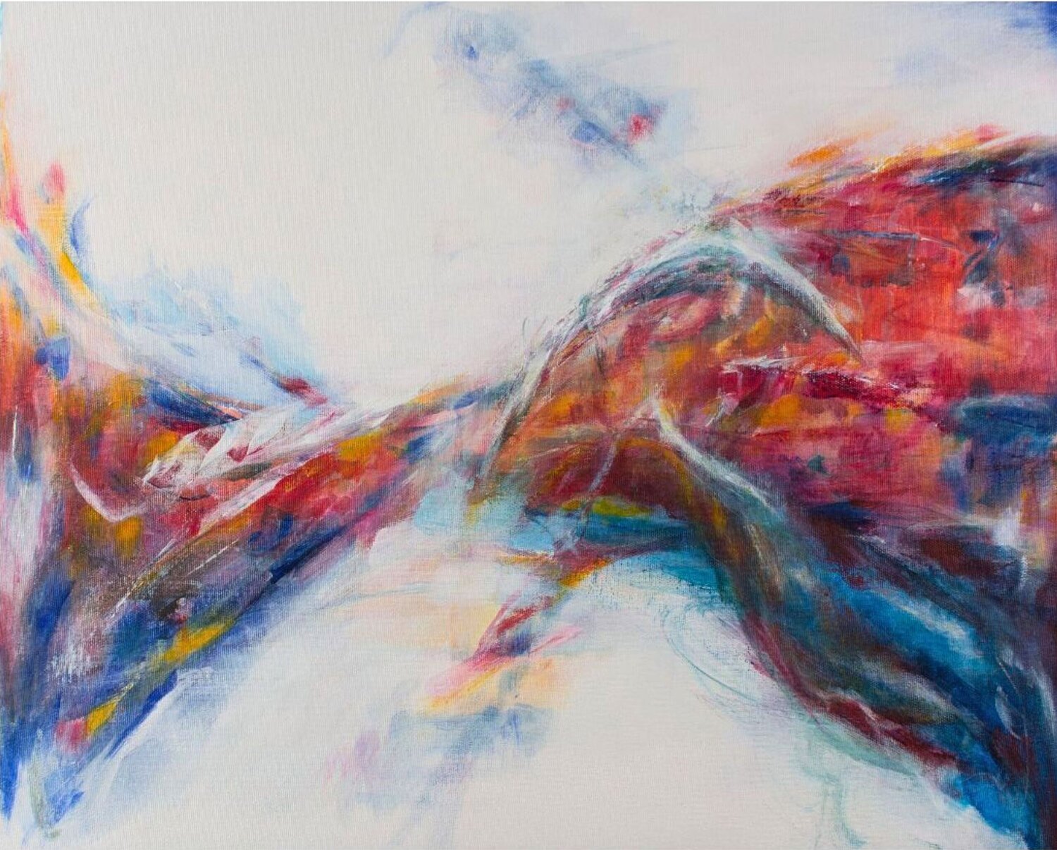 Summer Storm Claire Szegvary Original painting for sale