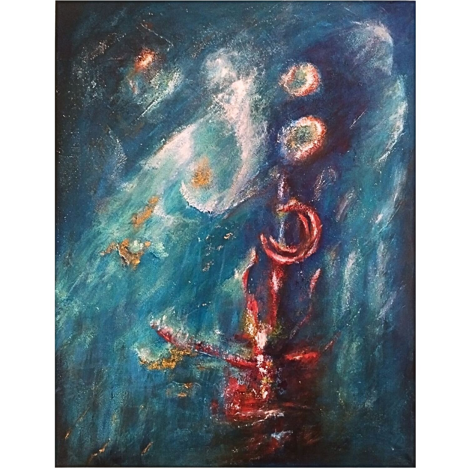 Past and Future Claire Szegvary Original painting for sale