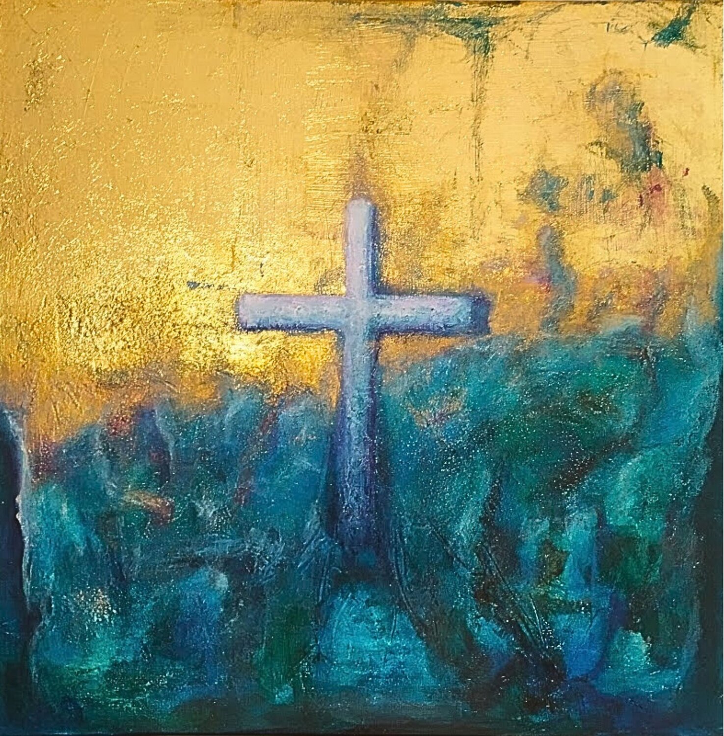 In Waves Claire Szegvary Original painting for sale