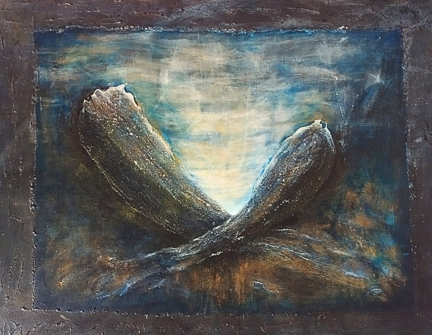 And Then, Suddenly, the Light… Claire Szegvary Original painting for sale