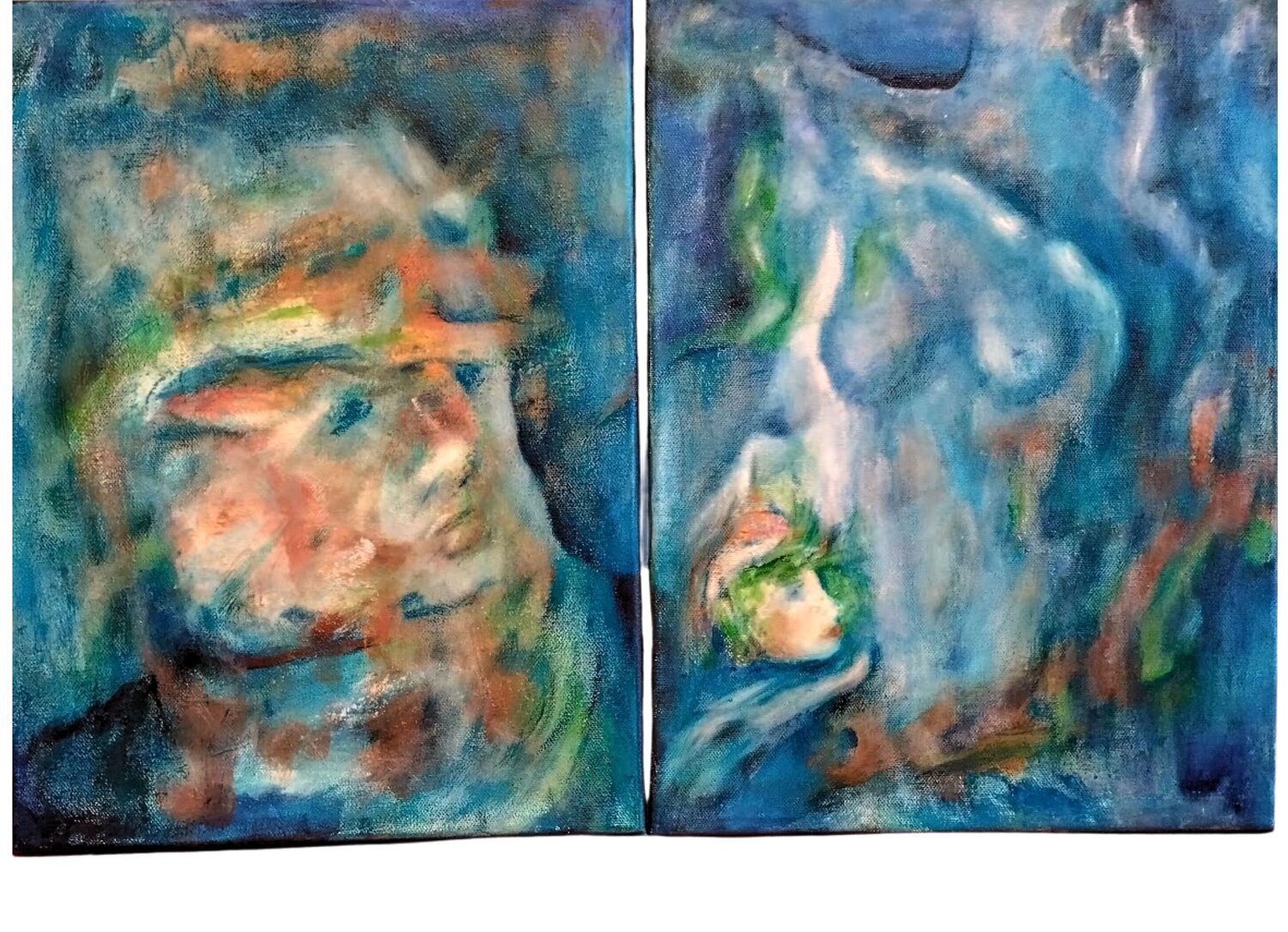 Dreams and Loves Claire Szegvary Original painting for sale