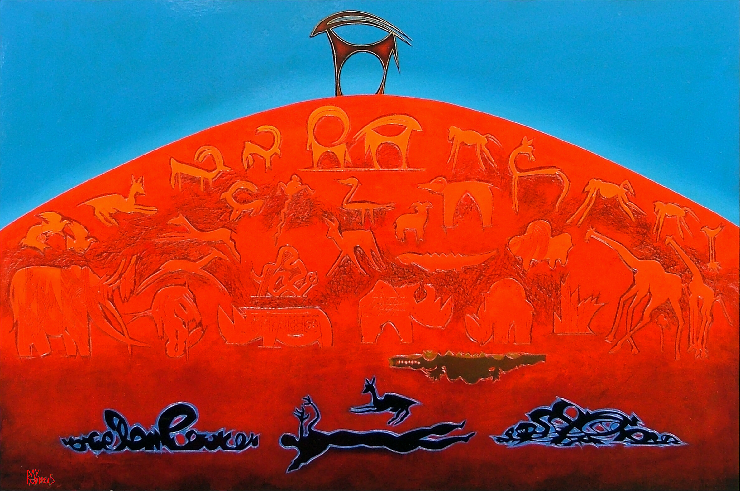 Awakening-dawn at Dune 45