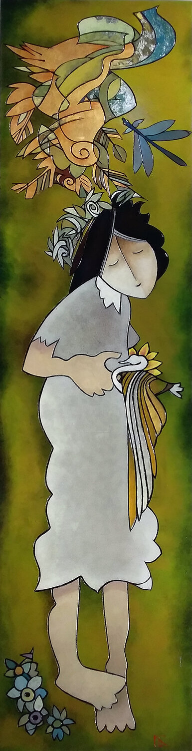 Compassion Raymond Andrews Original painting for sale