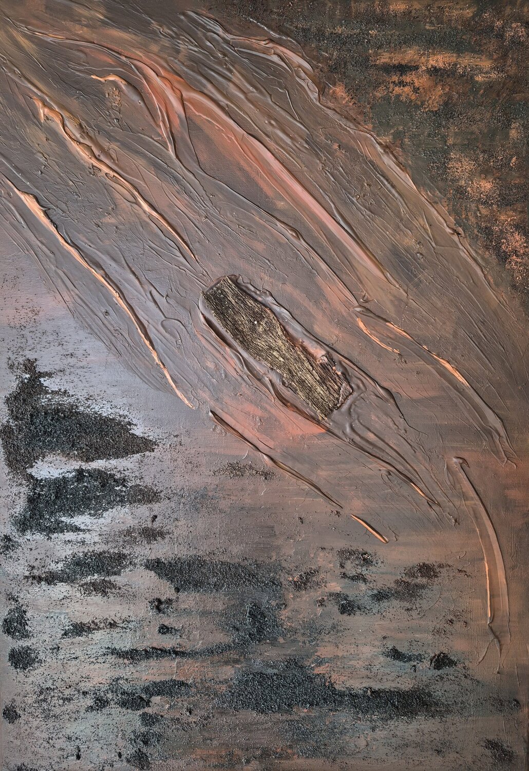 Chroniques Telluriques - N° 1 Corinne Manric Original painting for sale