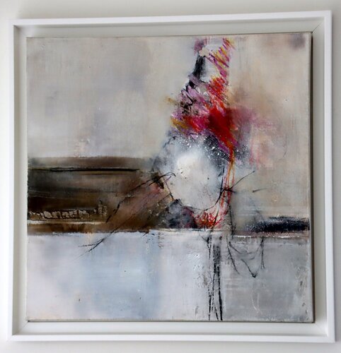 Flüstern des Nebels by Irmgard Risch, Painting for Sale on Select