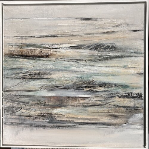 Verwehte Horizonte by Irmgard Risch, Painting for Sale on Select