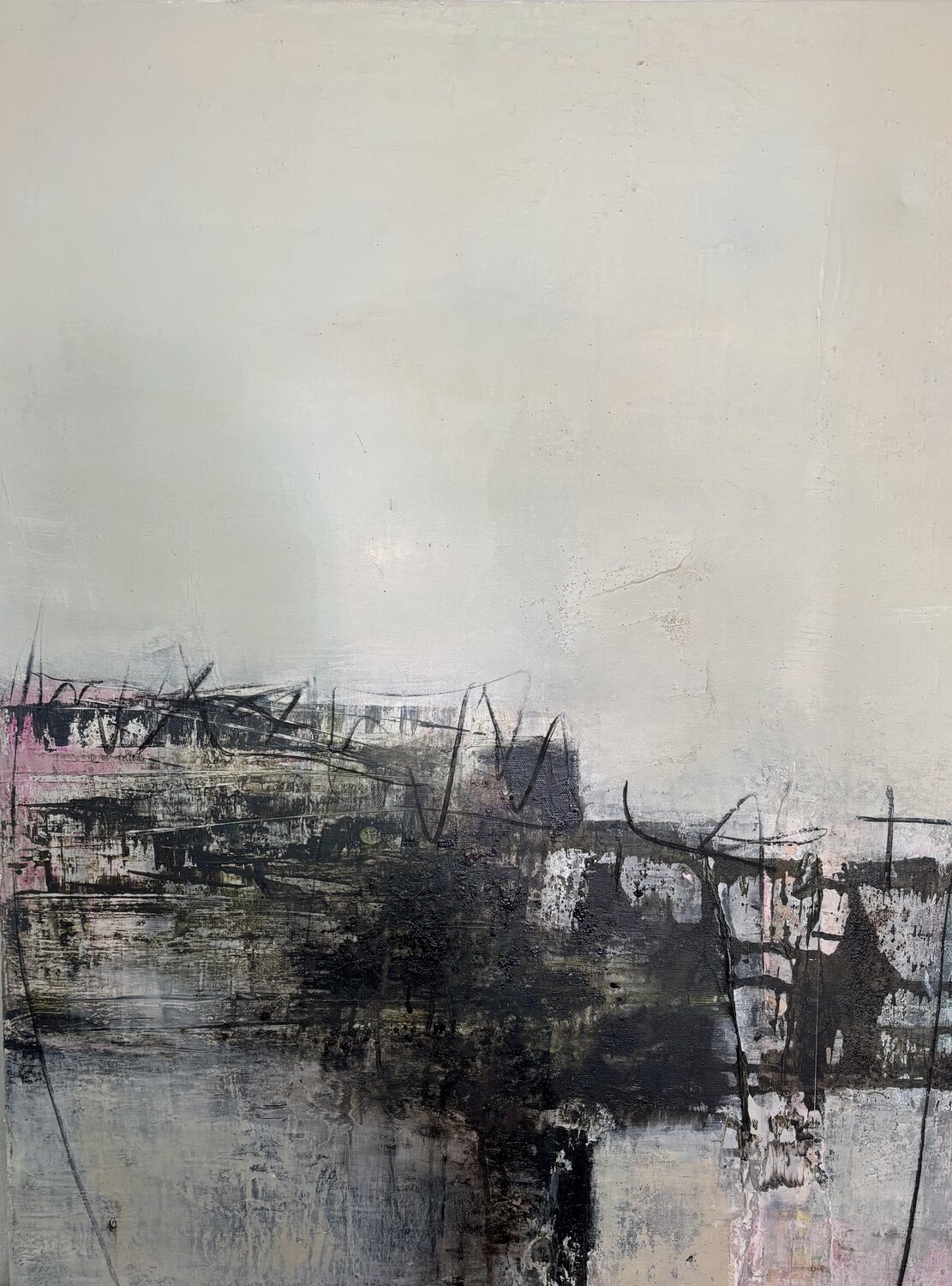 Echo der Zeit Irmgard Risch Original painting for sale