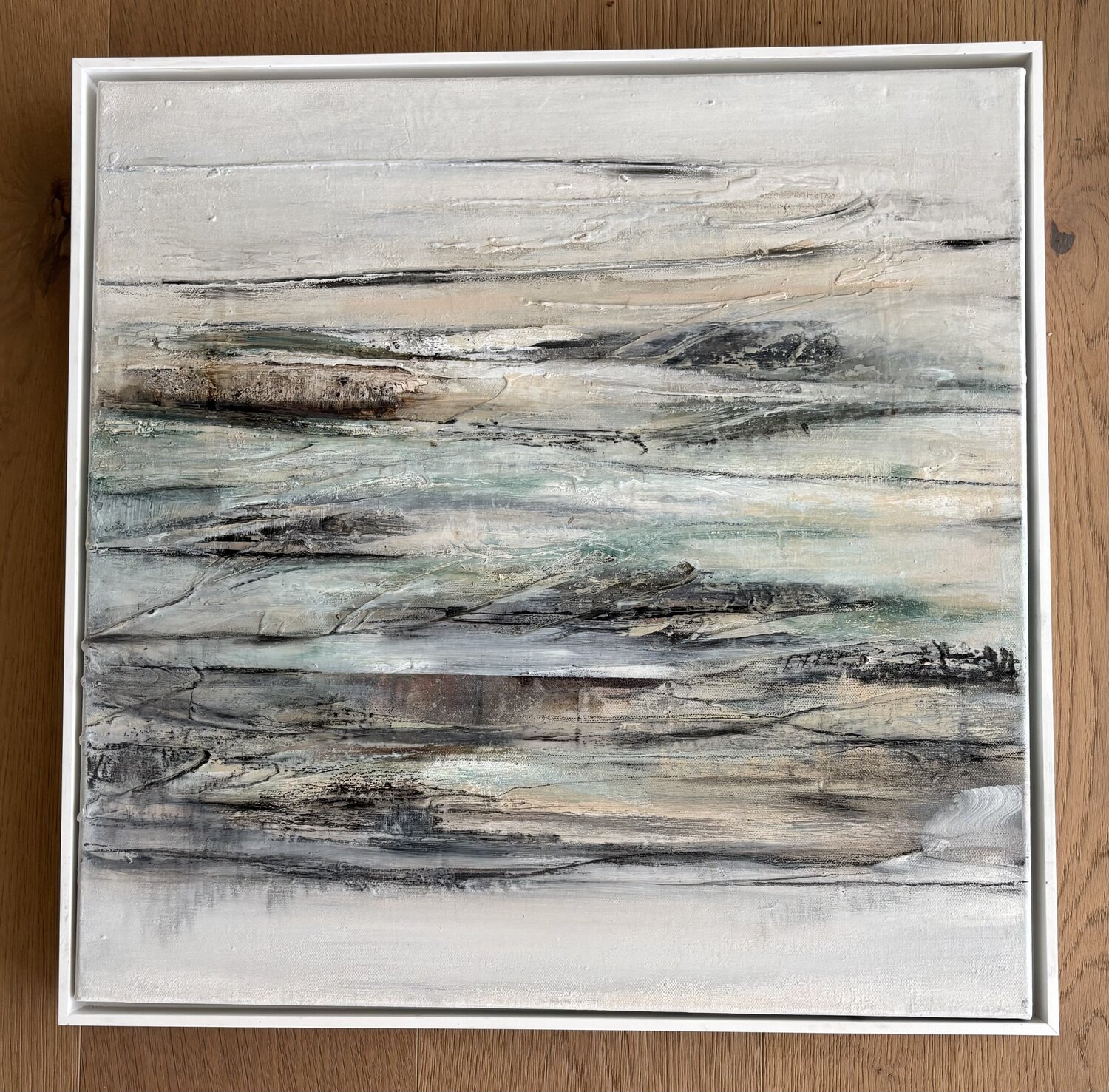 Im Atem der Stille Irmgard Risch Original painting for sale