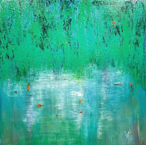 REFLECTIONS OF SPRING by Rick Smith, Painting for Sale on Select