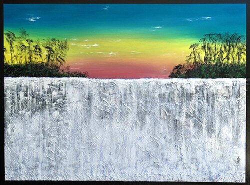 TROPICAL CASCADE by Rick Smith, Painting for Sale on Select