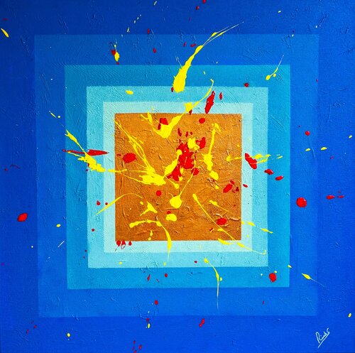 IMPLOSION by Rick Smith, Painting for Sale on Select