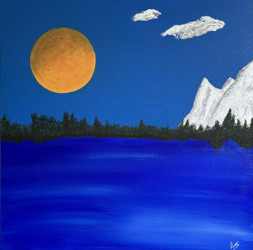ANCIENT LANDSCAPE by Rick Smith, Painting for Sale on Select