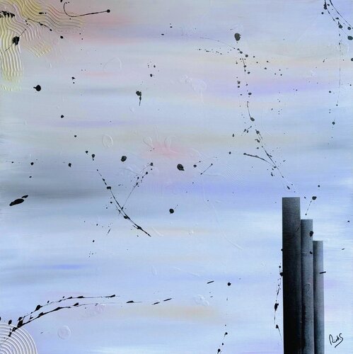 VIBRATIONS SPATIALES by Rick Smith, Painting for Sale on Select
