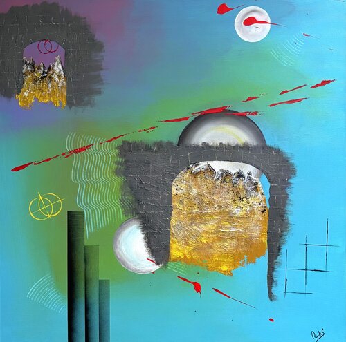 RÊVES MÉDIÉVAUX by Rick Smith, Painting for Sale on Select