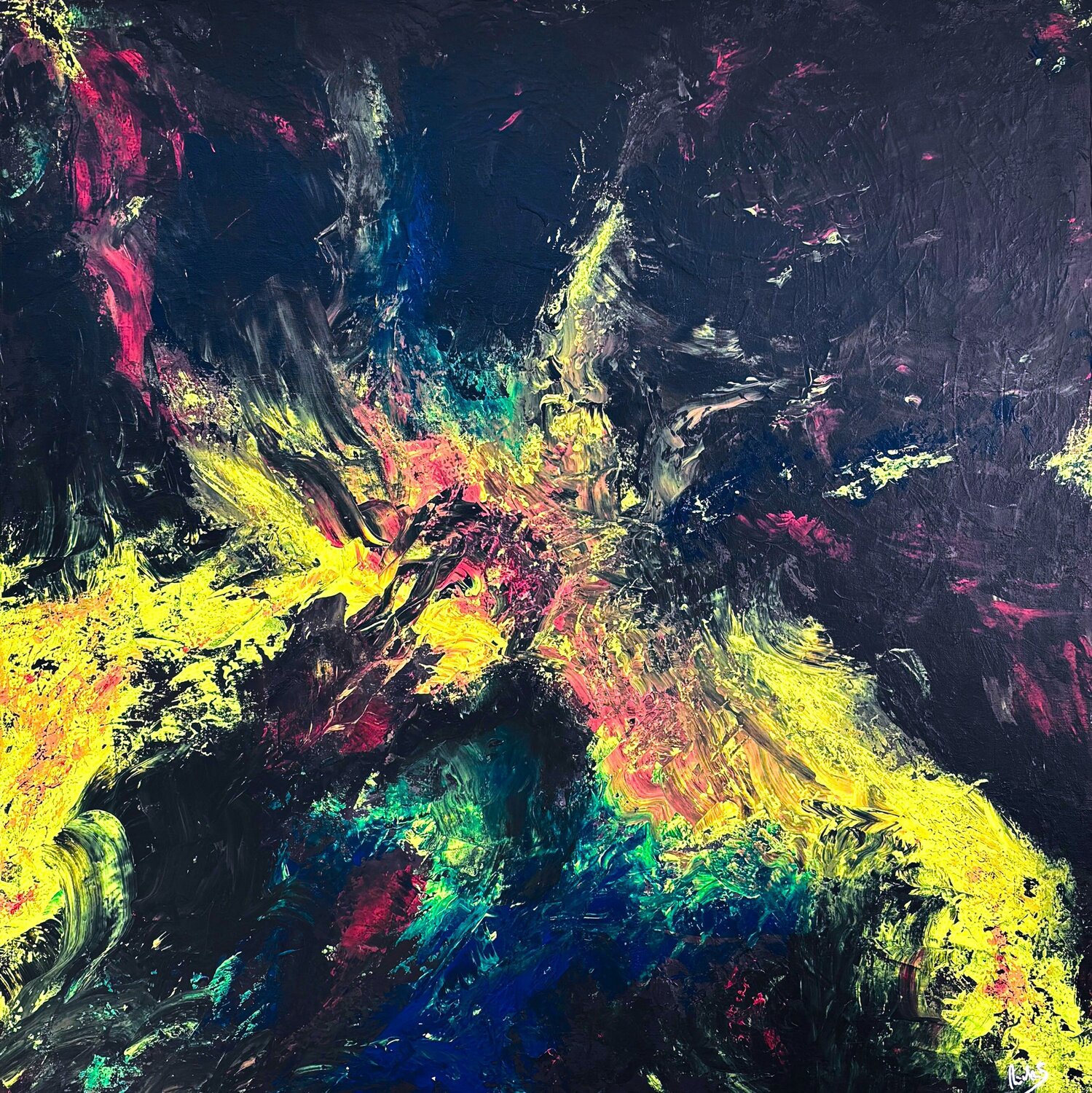 THE CREATION Rick Smith Original painting for sale