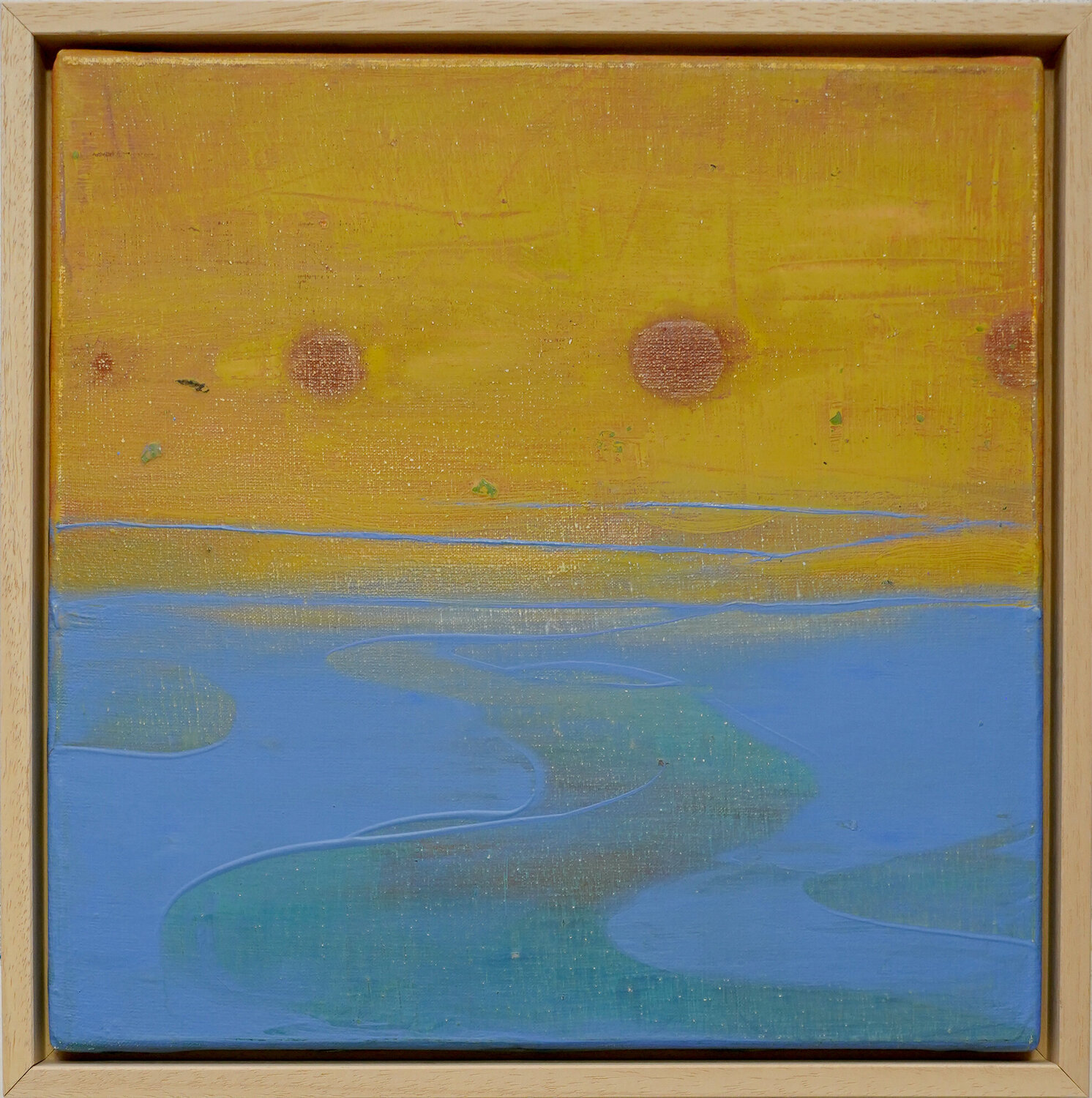 "Mirage" L. Besson Original painting for sale