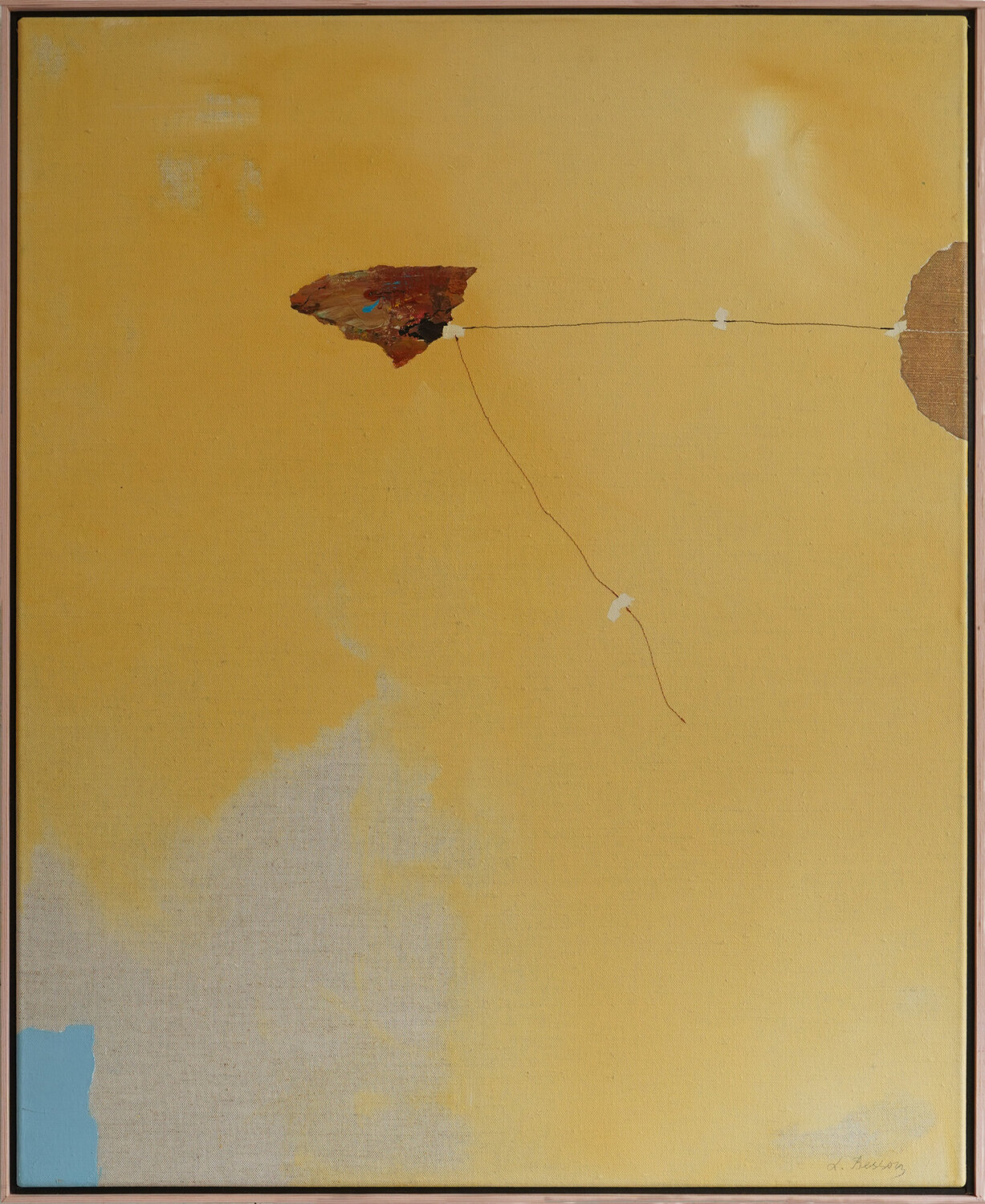 "Kite" L. Besson Original painting for sale