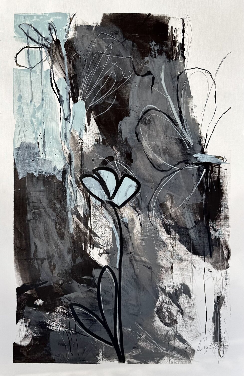 Quiet Depths Tanya Lytko Original painting for sale