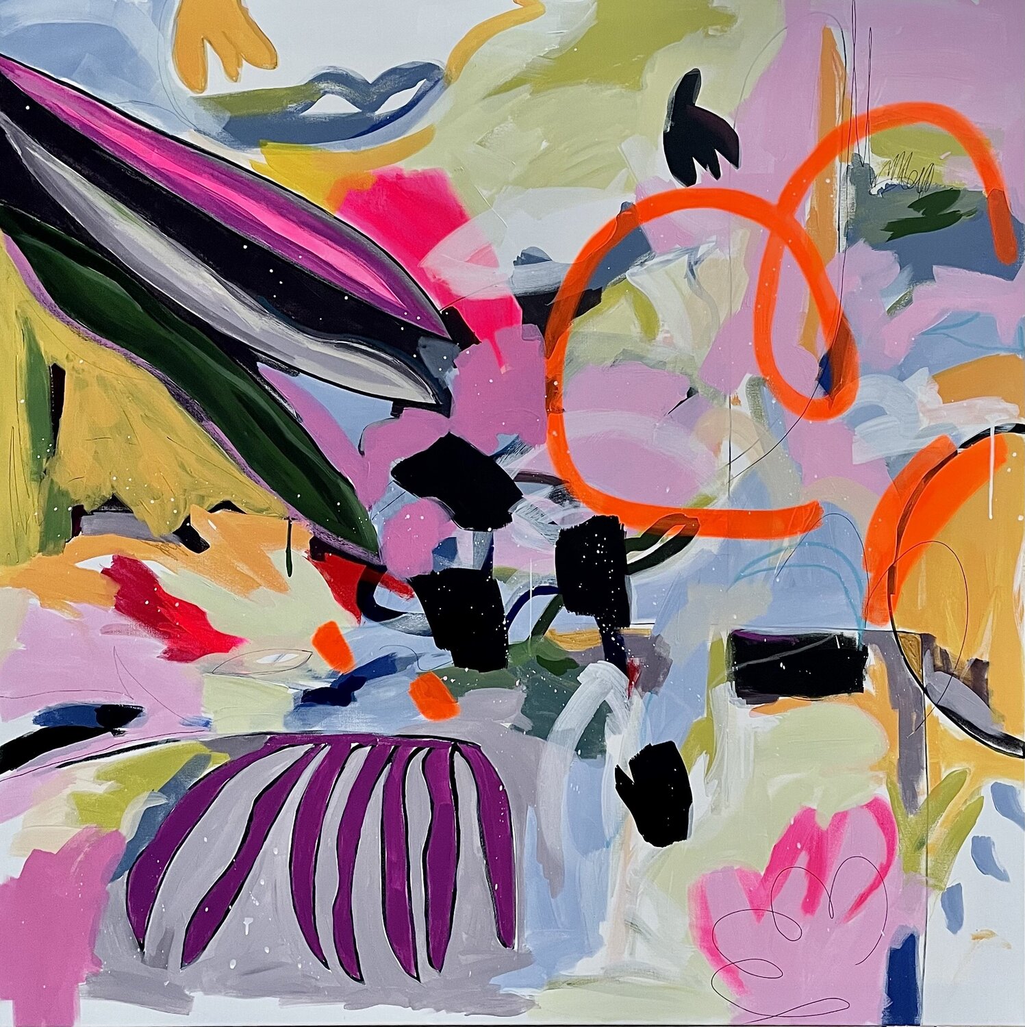 "Tropical garden" Tanya Lytko Original painting for sale