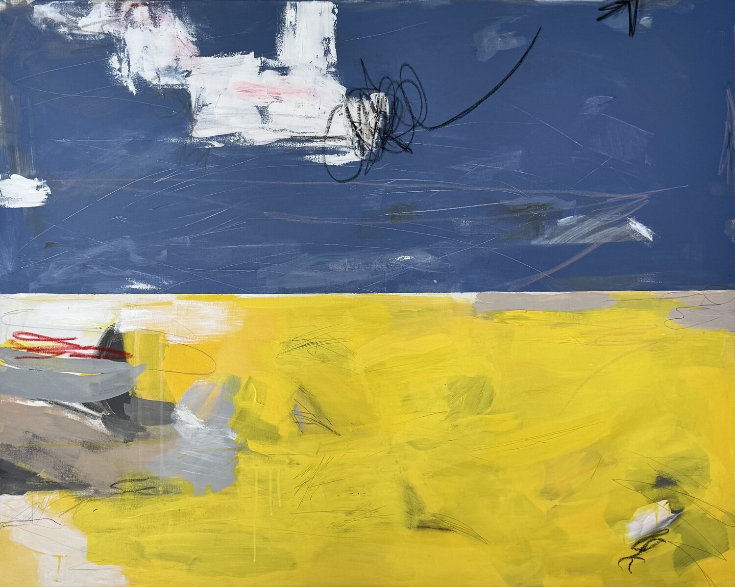 "Everything will be Ukraine" Tanya Lytko Original painting for sale