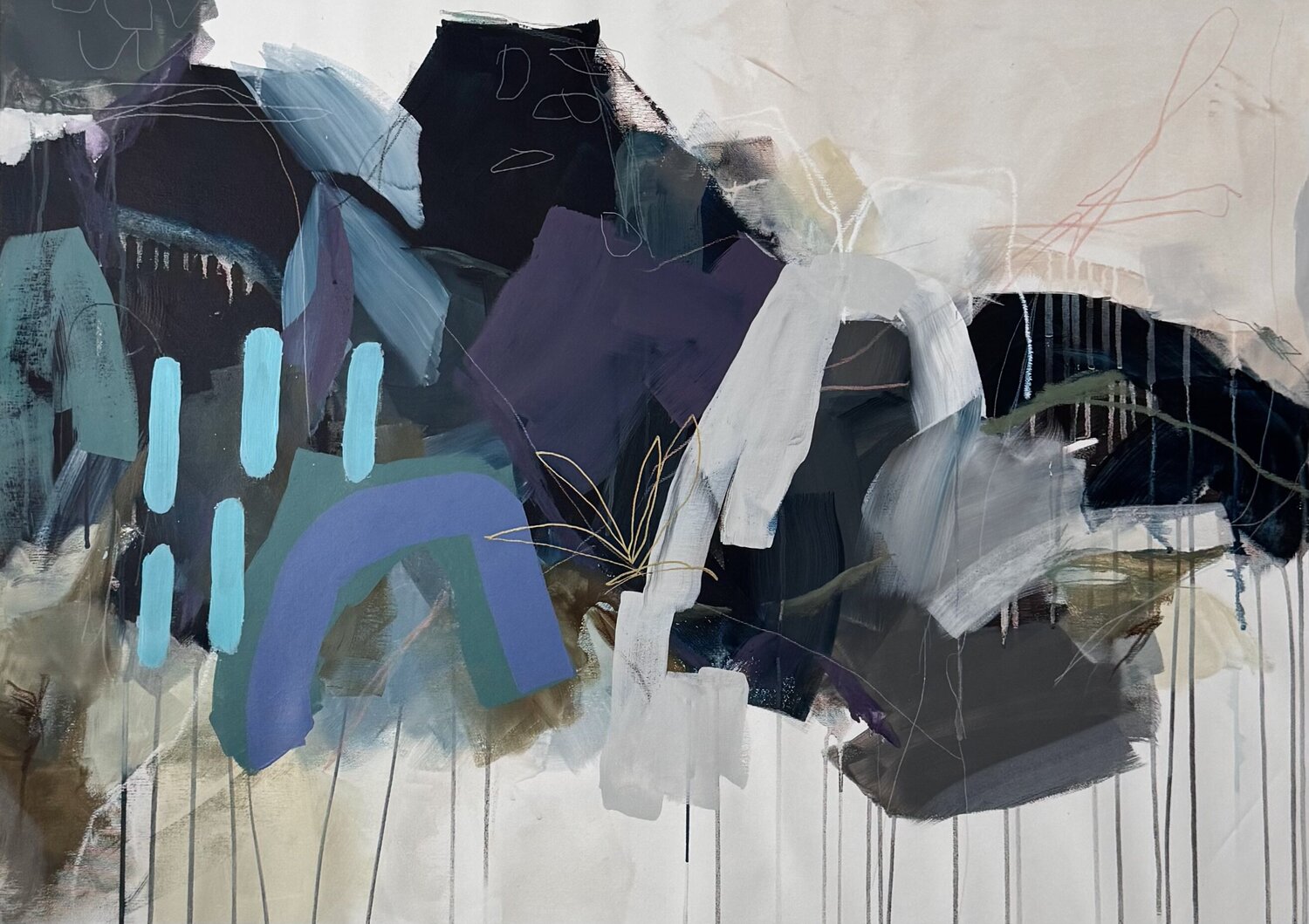 "Caves" Tanya Lytko Original painting for sale
