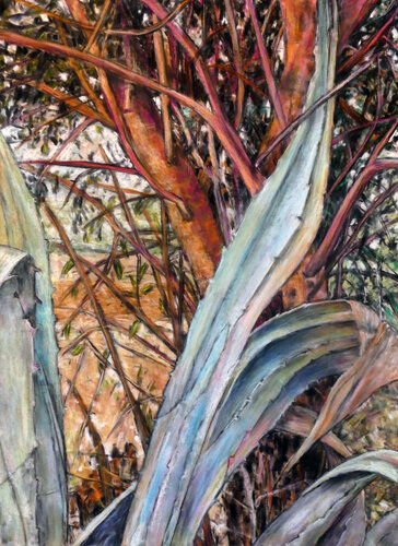Canada de Madronal 2 by Gabriele Kübler-Mohr, Painting for Sale on Select