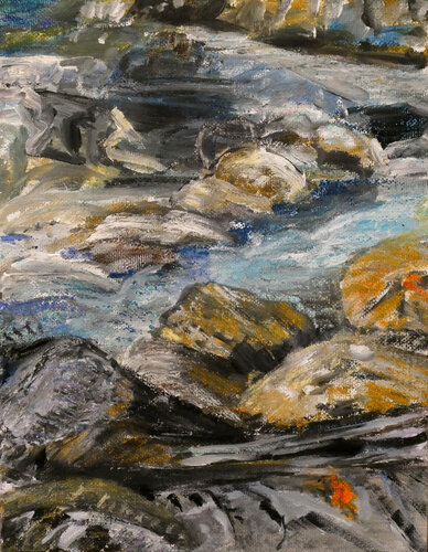 Ufer 3 by Gabriele Kübler-Mohr, Painting for Sale on Select