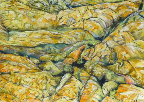 Gruissan - Les salines 1 by Gabriele Kübler-Mohr, Painting for Sale on Select
