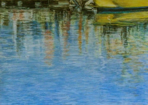 Gruissan - Les Salines 9 by Gabriele Kübler-Mohr, Painting for Sale on Select