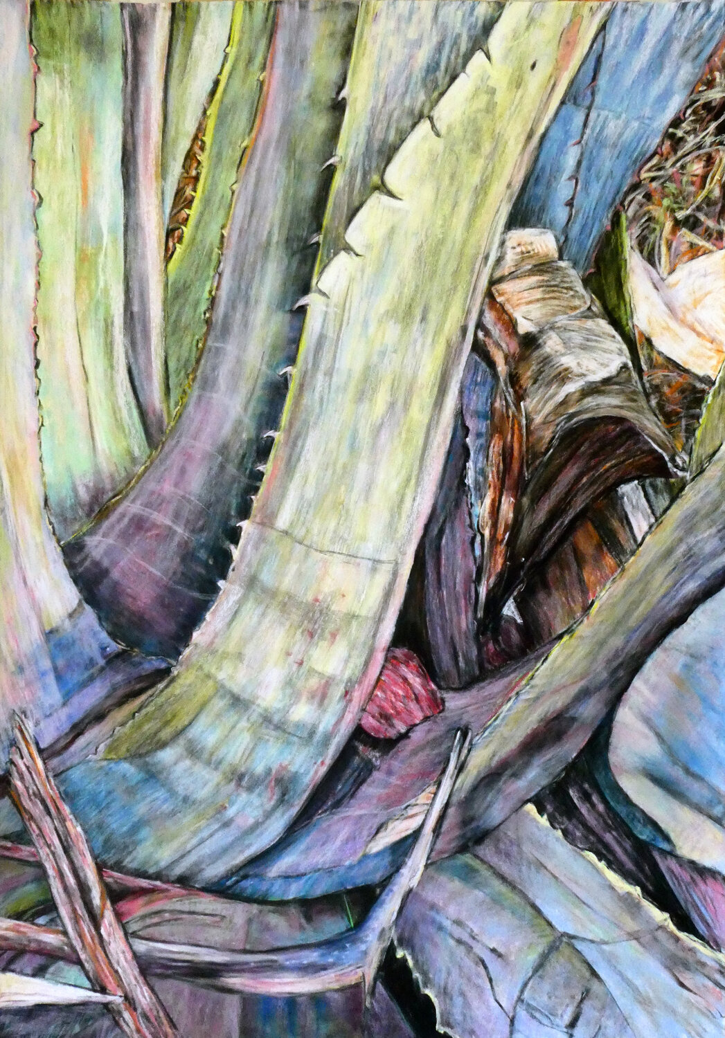 Urwuchs Gabriele Kübler-Mohr Original painting for sale