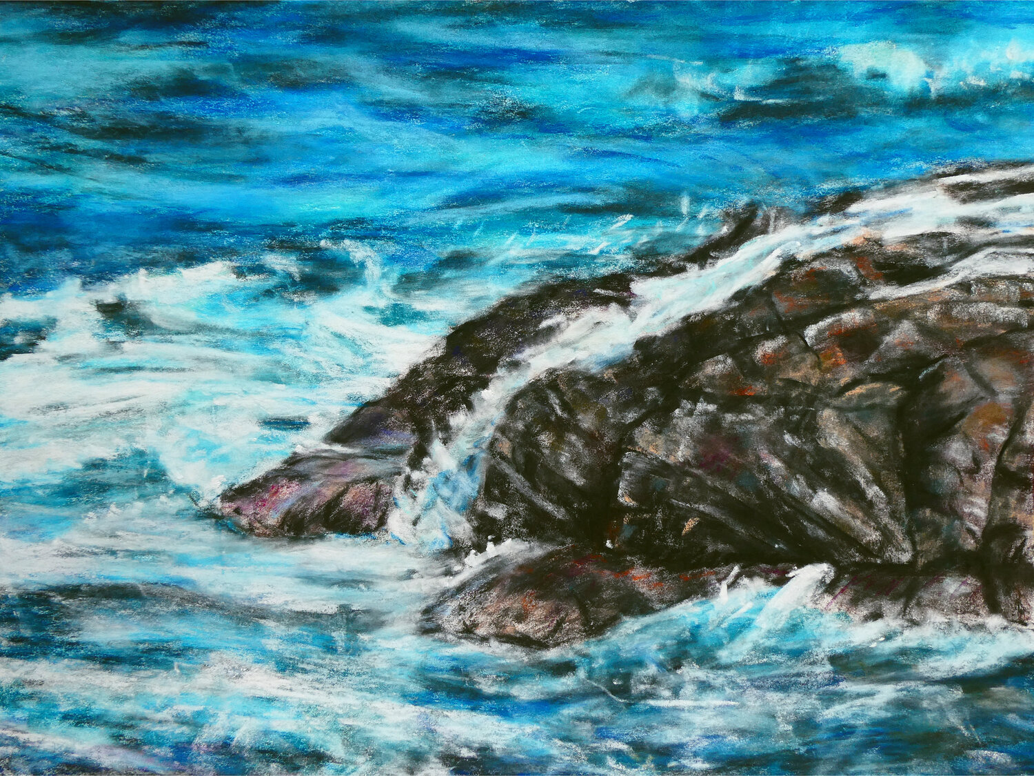 Two Elements 5 Gabriele Kübler-Mohr Original painting for sale