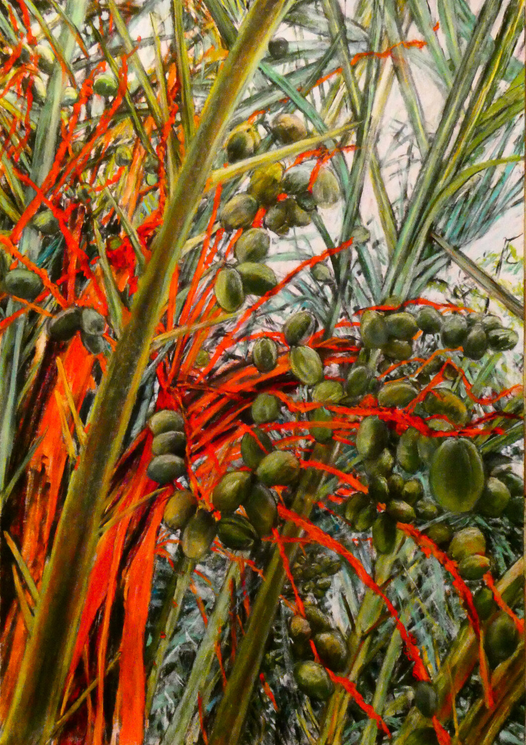 Fruta del Sol 2 Gabriele Kübler-Mohr Original painting for sale