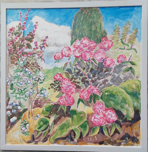 Summertime by Joern Bjerge, Painting for Sale on Select