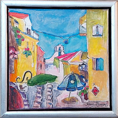 Kerkyra 2 Korfu by Joern Bjerge, Painting for Sale on Select