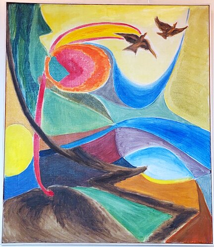 Bevægelse by Joern Bjerge, Painting for Sale on Select