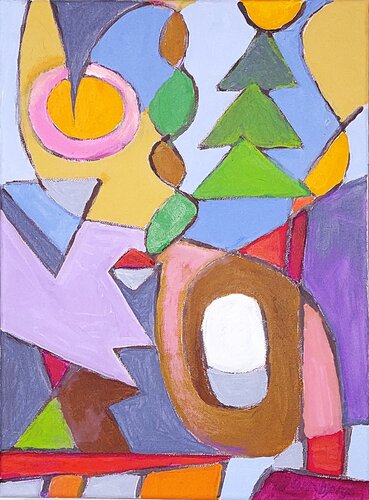Højtid by Joern Bjerge, Painting for Sale on Select
