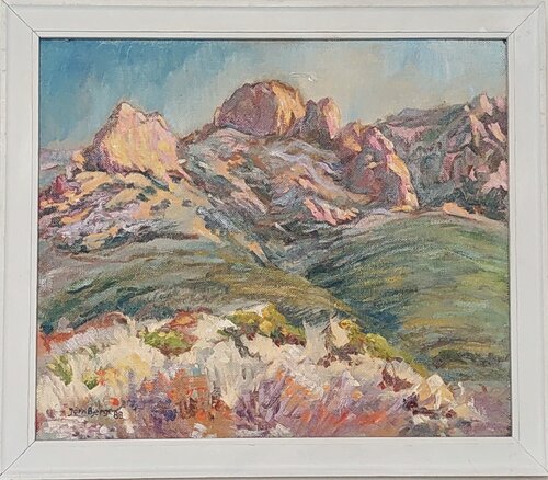 Klipper Antheor by Joern Bjerge, Painting for Sale on Select