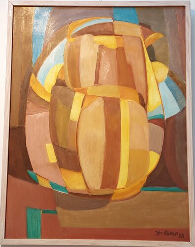 Brun intuition by Joern Bjerge, Painting for Sale on Select