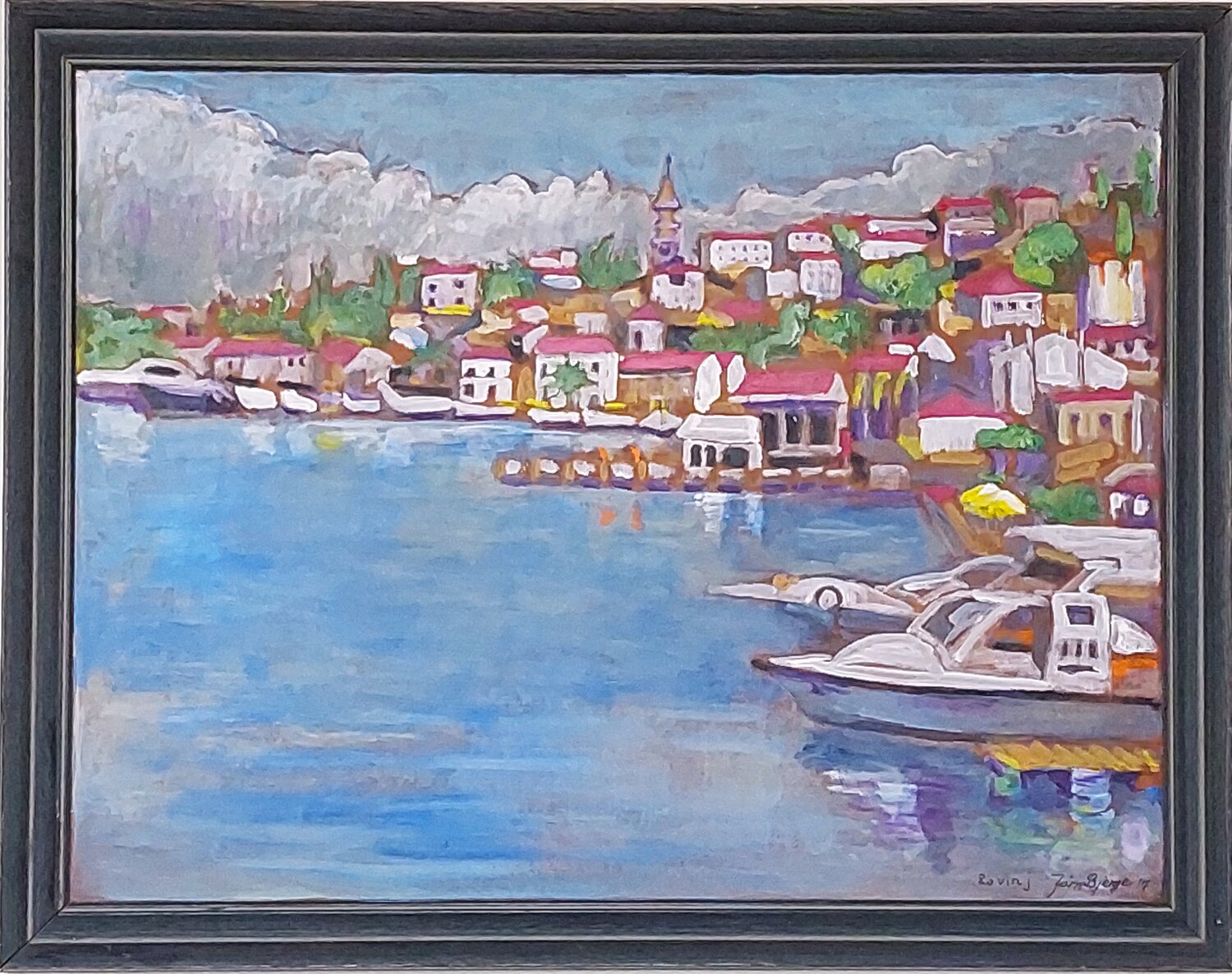 Rovinj Joern Bjerge Original painting for sale