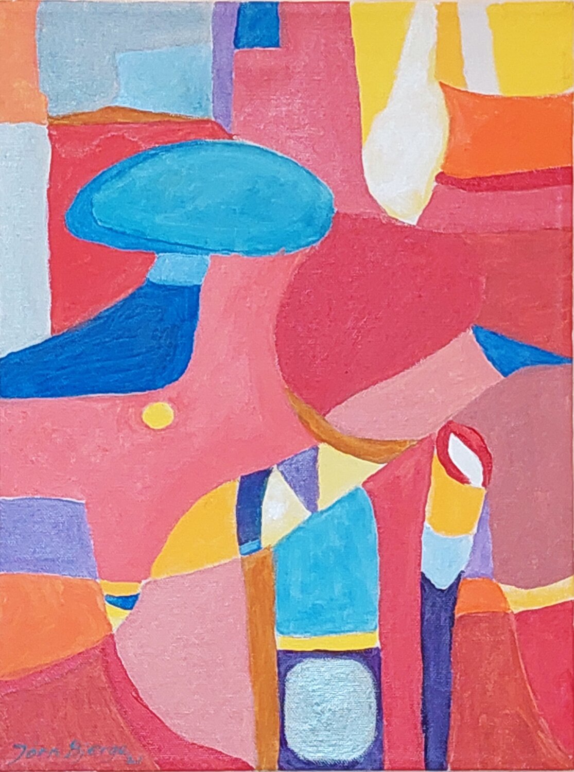 Visioner Joern Bjerge Original painting for sale