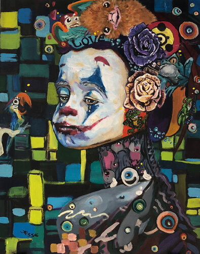 My Bestie's Funeral by Jesse Bateman, Painting for Sale on Select