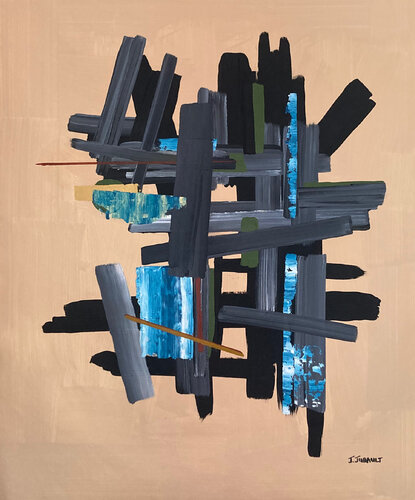 Protéiforme - 3 by Julien Jubault, Painting for Sale on Select