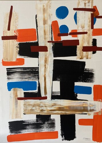 Suspendu - 2 by Julien Jubault, Painting for Sale on Select