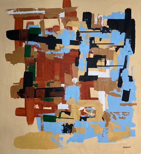 Playa as Polas - 4 by Julien Jubault, Painting for Sale on Select