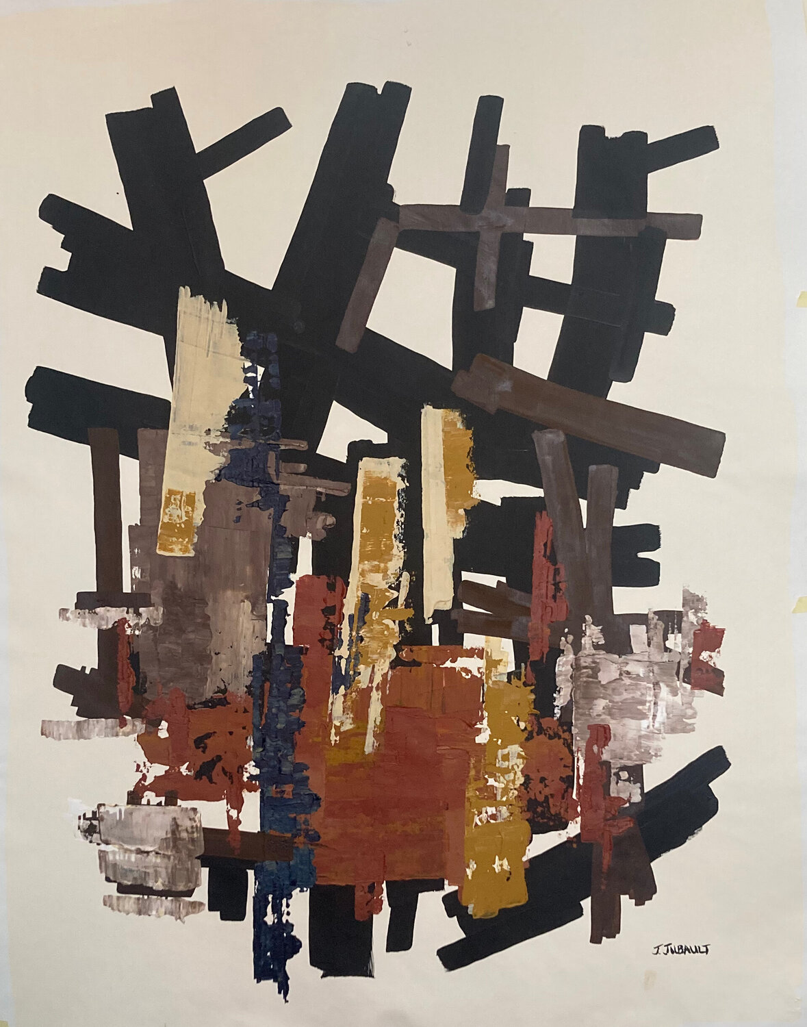 Darkness memories - 2 Julien Jubault Original painting for sale