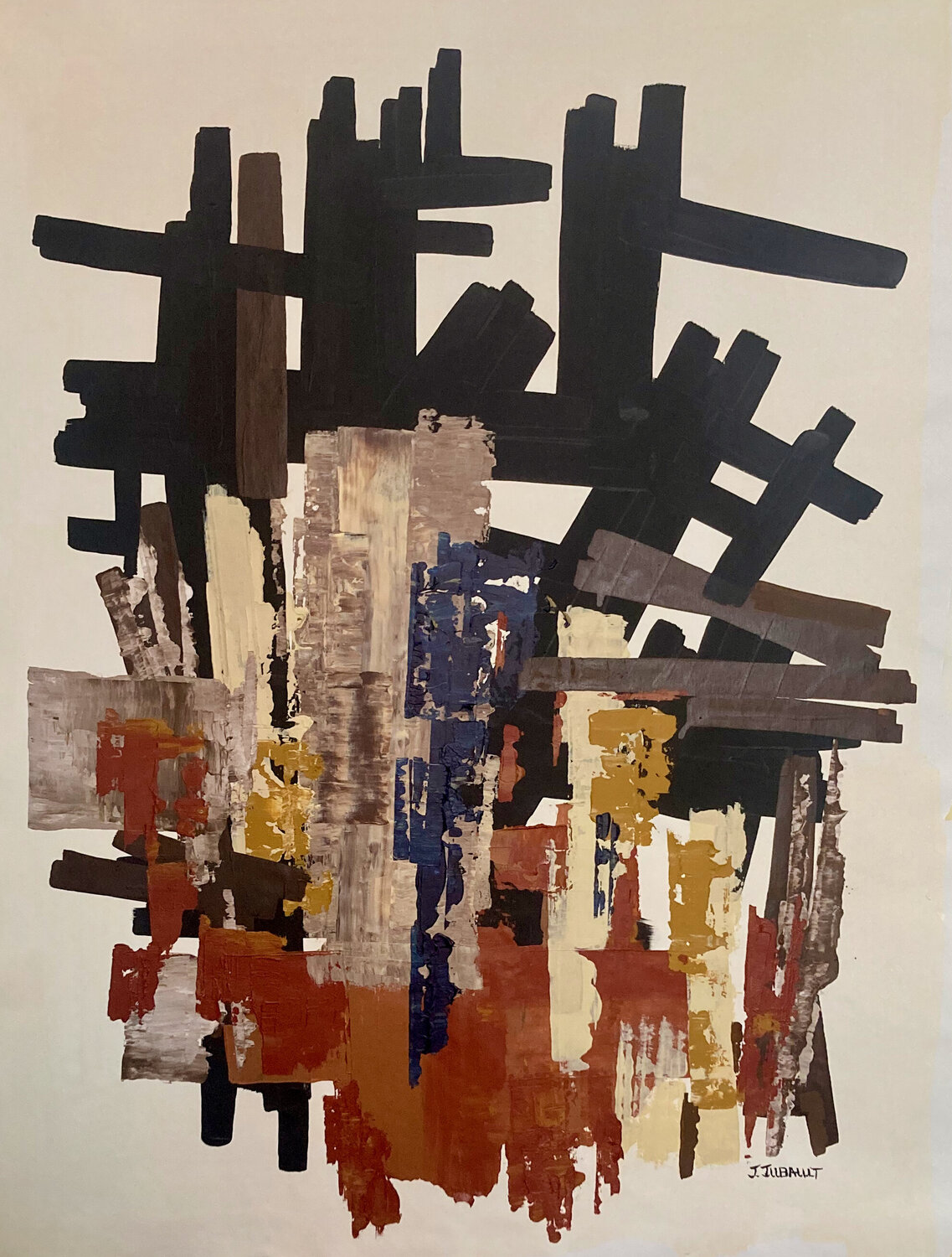 Darkness memories - 3 Julien Jubault Original painting for sale